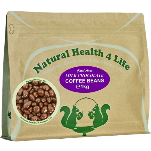 Carol Anne Milk Chocolate Coffee Beans 1kg